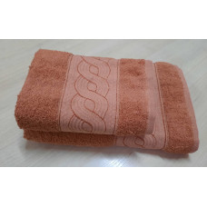 Набір махрових рушників 2 шт FREECOTON Хвиля