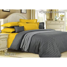Комплект постільної білизни ТМ Тет-@-Тет  Double Stripe Satin  SD-011 евро