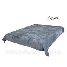 Мікрофібра однотонна ELWAY1.5-я сіра