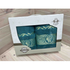 Набір махрових рушників 2 шт Versace в асортименті