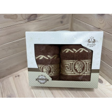 Набір махрових рушників 2 шт Versace в асортименті