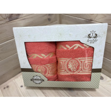 Набір махрових рушників 2 шт Versace в асортименті