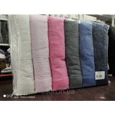 Рушник банний Zincir (в асортименті), упаковка 6 шт