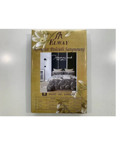 Комплекти постільної білизни ELWAY  Двуспальный Евро  OT132-50*70 купити у Postel.biz.ua