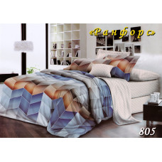 Комплект постільної білизни Тет-А-Тет євро 805 ранфорс