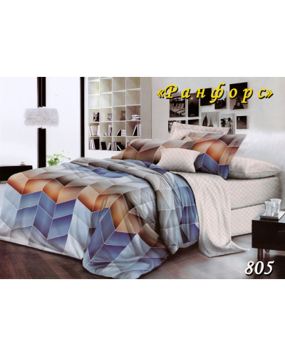 Комплекти постільної білизни Тет-а-Тет  Двуспальный с европростыней Бавовна OT805 купити у Postel.biz.ua