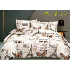 Комплект постільної білизни Тет-А-Тет євро 979 ранфорс