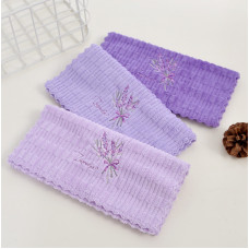 Кухонний рушник з мікрофібри Лаванда 3 шт. в упаковці 25х50см.