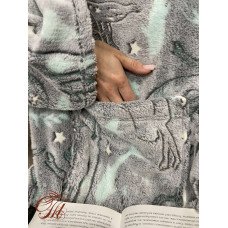 Плед з флісу з рукавами Русалонька