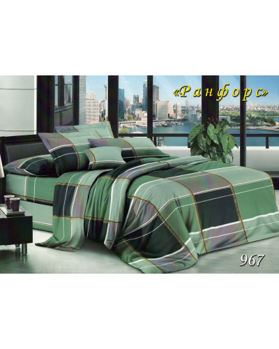 Комплект постільної білизни Тет-А-Тет євро 967 ранфорс