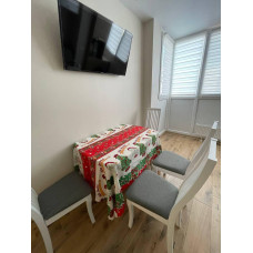 Скатертина "Новий рік" Feliz Navidad прямокутна тканинна-3