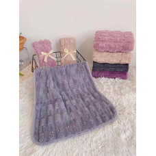 Рушник для обличчя мікрофібра Шахівниця, 50х100см. упаковка 3шт.