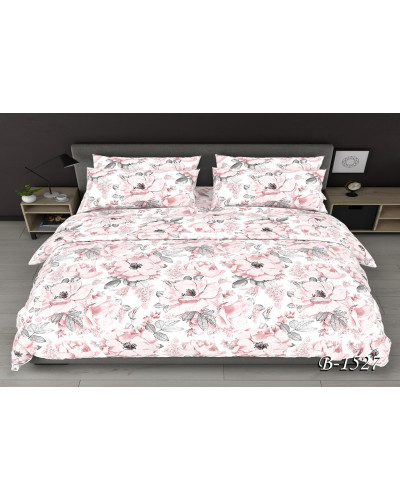 Полуторна постільна білизна Тет-@-Тет В-1527 бязь Gold (економ)