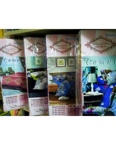 Комплект постільної білизни Тет-А-Тет двоспальна S-479