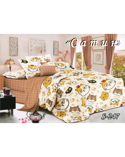 Комплект постільної білизни Тет-А-Тет євро S-247