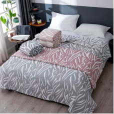 Покривало лляне  Colorful Home 200х230 Вогонь в ассортименті