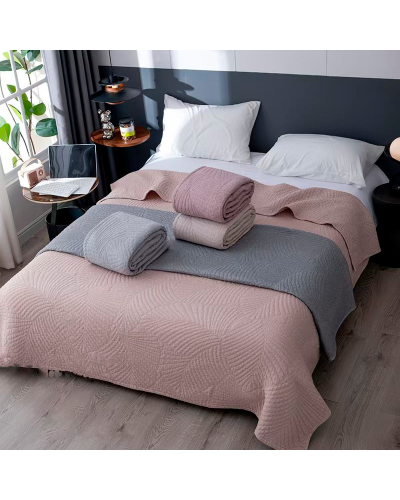 Покривало лляне  Colorful Home 200х230 Папороть в ассортименті