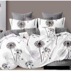 Двоспальна постільна білизна Тет-@-Тет В-1575 бязь (економ)