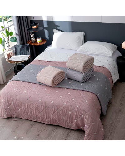 Покривало лен-муслин Colorful Home 150х200 Ромб Н в асортименті