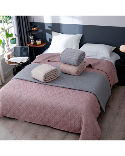 Покривало лен-муслин Colorful Home 200х230 Ромб в асортименті