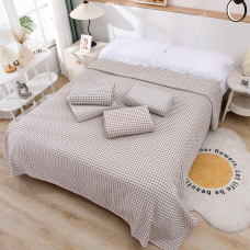 Покривало лен-муслин  Colorful Home 200х230 Плетенка в ассортименті