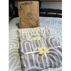 Махрове простирадло MALLOORY HOME (200x220 см) Вигини в асортименті