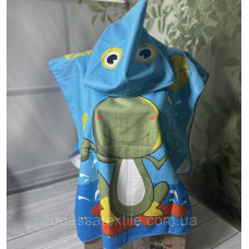 Дитяче пляжне пончо Жаба