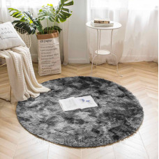 Коврик круглий прикроватий Colorful Home д150cм графіт (в асортименті)