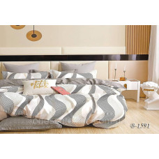 Полуторна постільна білизна Тет-@-Тет В-1591 бязь Gold (економ)