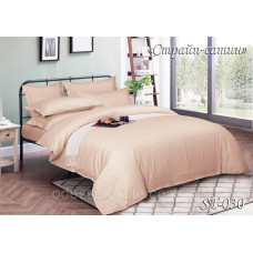 Комплект постільної білизни Тет-@-Тет сімейний Страйп-сатин ST-030