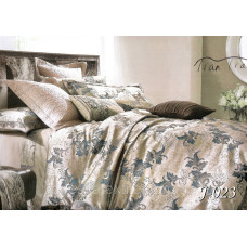 Комплект постільної білизни Тет-А-Тет євро Жаккард J-023