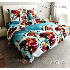 Полуторна постільна білизна Тет-А-Тет ПК-179(економ) наволочки 50-70