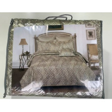 Покривало атласне з наволочками Elway 884