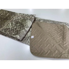 Покривало атласне з наволочками Elway 884