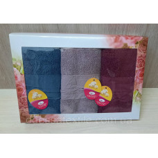 Наборчик для кухні 3 шт Хвиля, 30х60 см