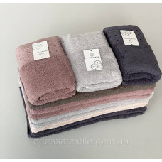 Рушник махровий для рук Крапелька, 30х70см. упаковка 12шт.