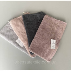 Рушник махровий для рук Крапелька, 30х70см. упаковка 12шт.