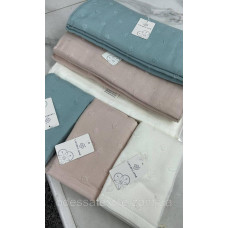 Кухонний рушник ллянне Краплина 30х70 см, упаковка 12 шт