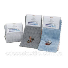 Кухонні серветки з мікрофібри Colorful Home Coffee 30х30см. (4 шт. в упаковці)