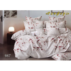 Двоспальне постільна білизна ТЕТ-А-ТЕТ 987 ранфорс