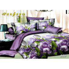Комплект постільної білизни Тет-А-Тет євро 959 ранфорс