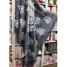 Плед бавовняний Sarar Battaniye з бахромою 1675А