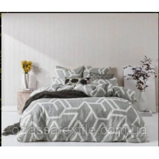 Двоспальна постільна білизна Тет-@-Тет В-1569 бязь (економ)