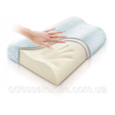 Ортопедична подушка з ефектом пам'яті Colorful Home 60х40х10-8см.