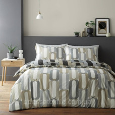 Двоспальна постільна білизна Тет-@-Тет В-1571 бязь (економ)