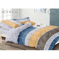Комплект постільної білизни Тет-А-Тет двоспальне S-472