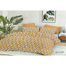 Полуторна постільна білизна Тет-@-Тет В-1589 бязь Gold (економ)