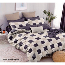 Двоспальна постільна білизна Тет-@-Тет В-1561 бязь (економ, нестандартне)