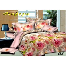 Комплект постільної білизни Тет-А-Тет євро 435 ранфорс