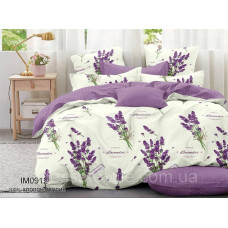 Двоспальна постільна білизна Тет-@-Тет В-1556 бязь (економ, нестандартний)